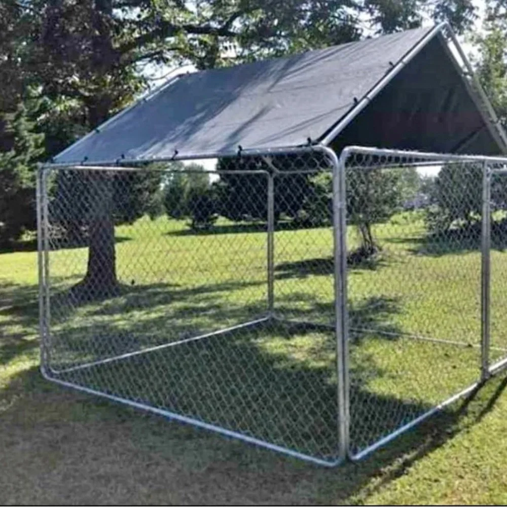 Outside kennel